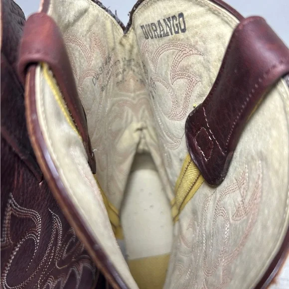 Durango DB3145 Rebel Westward Western Cowboy Leather Men’s Boots Size 10.5